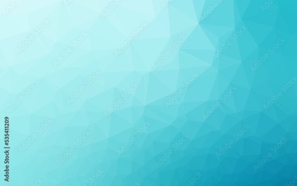 Light BLUE vector polygon abstract backdrop.