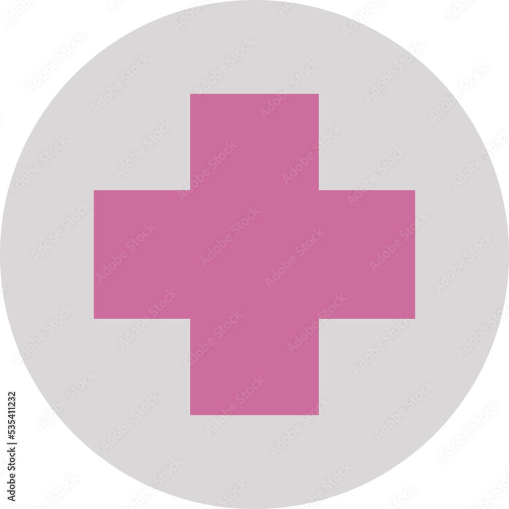 Medicine sign, illustration, vector on a white background. Medicine sign, illustration, vector on a white background.