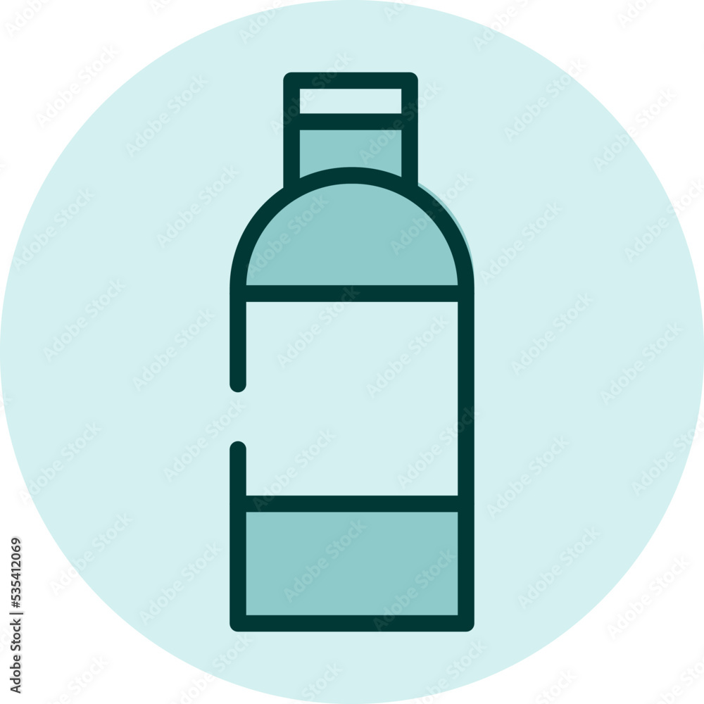 Self care shower gel, illustration, vector on a white background. Self care shower gel, illustration, vector on a white background.