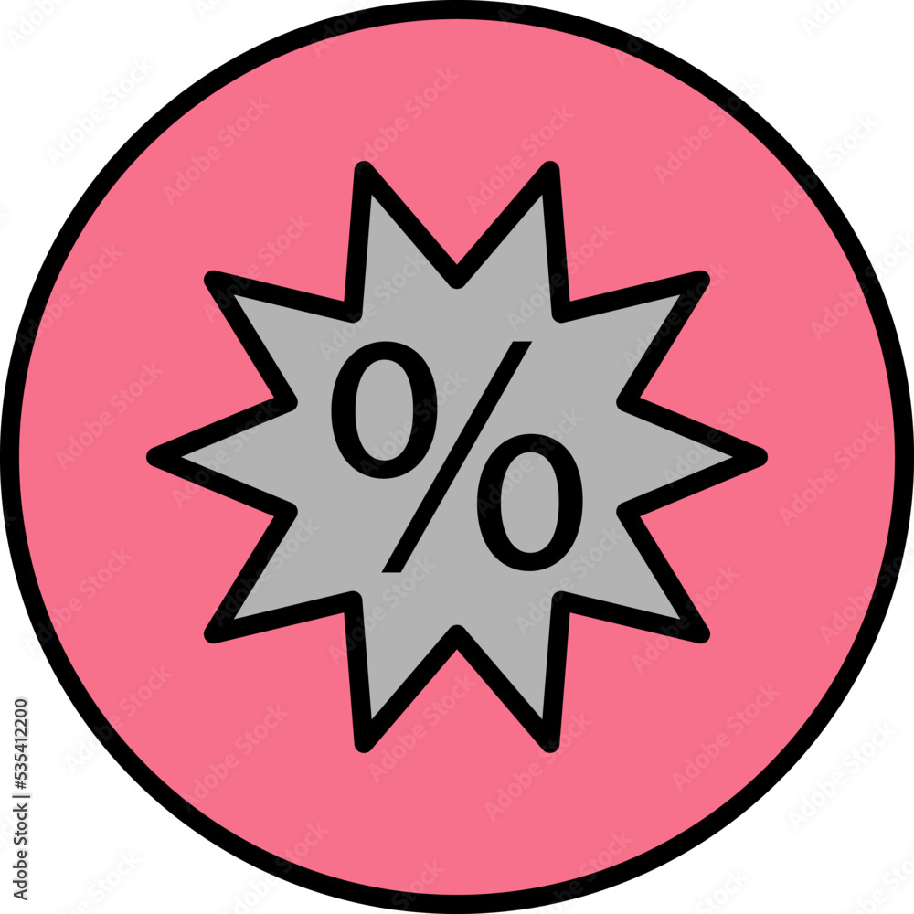 Shopping rebate, illustration, vector on a white background. Shopping rebate, illustration, vector on a white background.