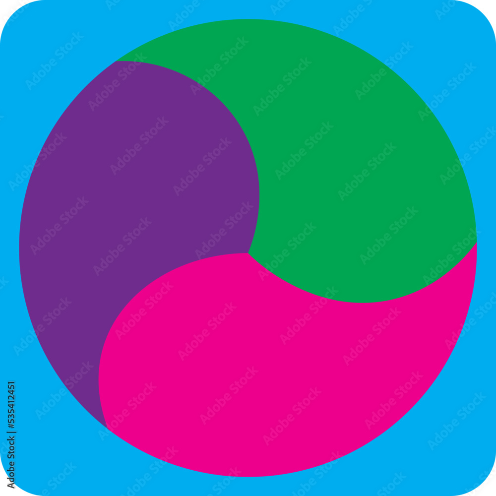 Obraz premium Ball toy, illustration, vector on a white background.