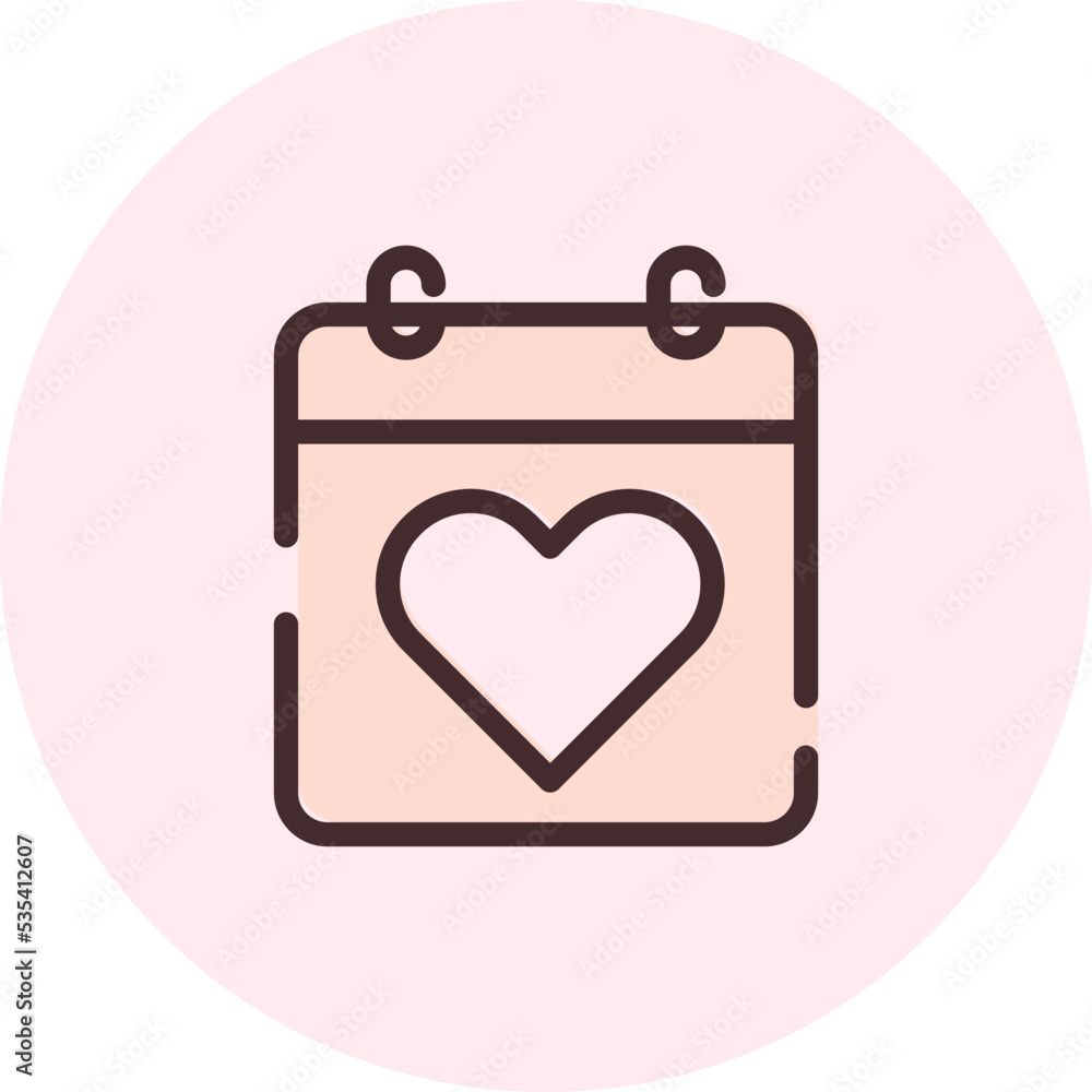 Valentine 14th february, illustration, vector on a white background. Valentine 14th february, illustration, vector on a white background.