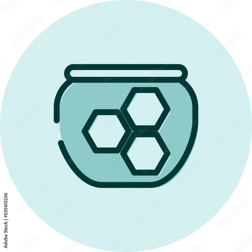 Beauty sugar waxing, illustration, vector on a white background.