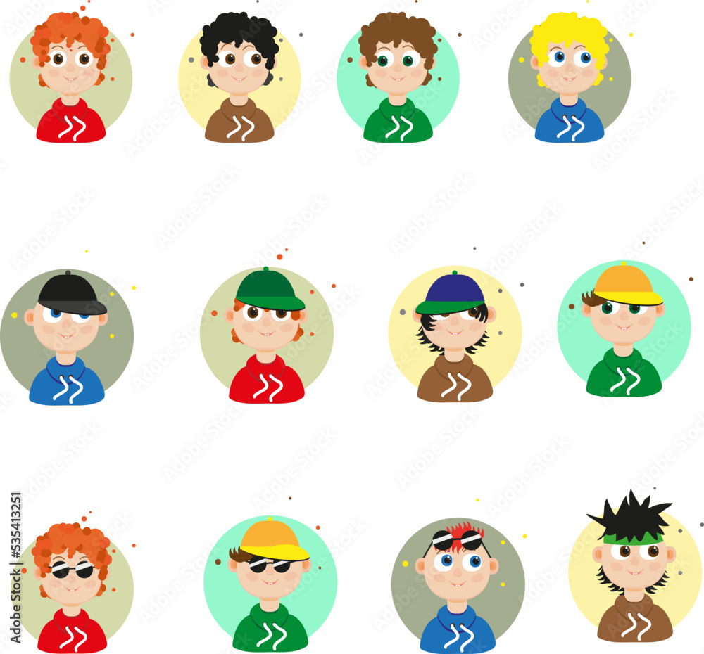 Teenage boy, illustration, vector on a white background. Teenage boy, illustration, vector on a white background.