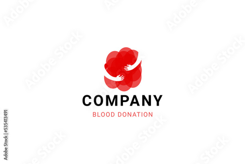 Blood Donor Logo Design Template