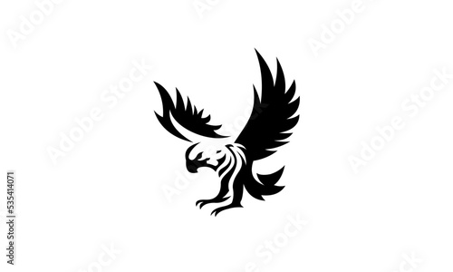 eagle with lion logo