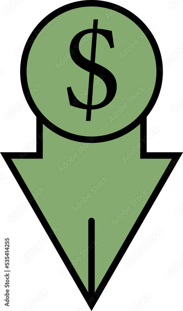Financial transfer, illustration, vector on a white background. Financial transfer, illustration, vector on a white background.