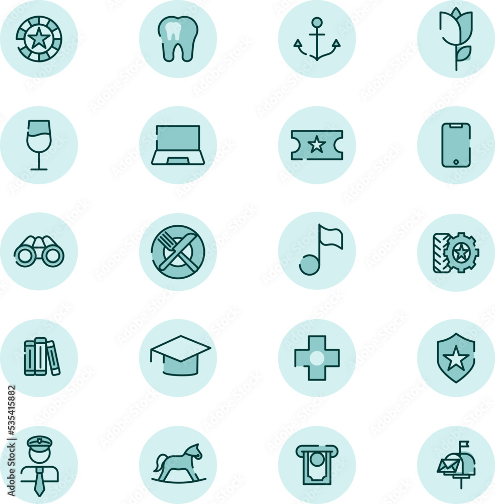 Payed jobs, illustration, vector on a white background. Payed jobs, illustration, vector on a white background.