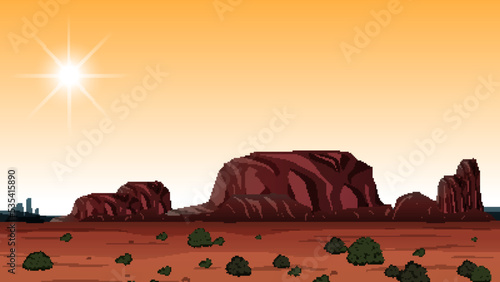 Thumbnail design with grand canyon landscape