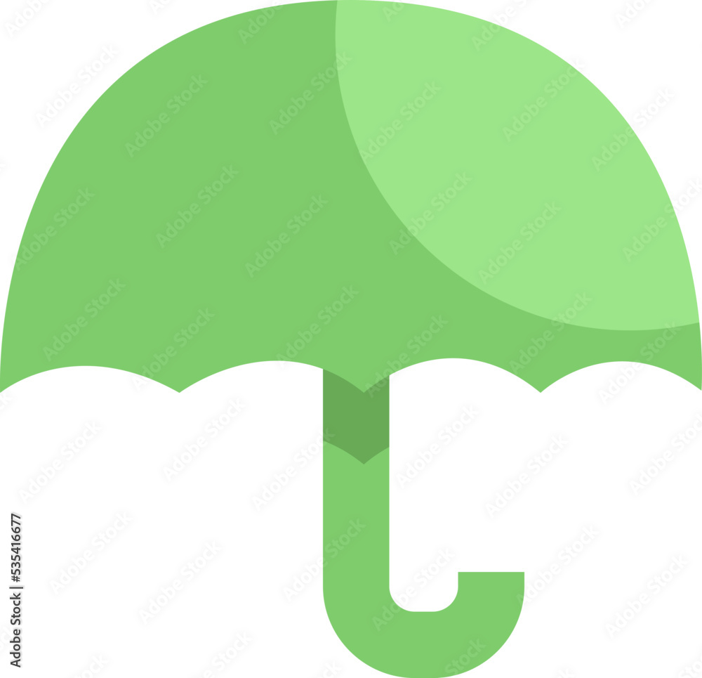 Spring umbrella, illustration, vector on a white background. Spring umbrella, illustration, vector on a white background.