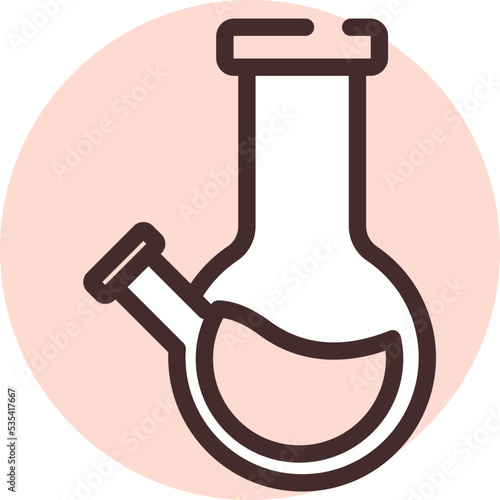 Drug addiction, illustration, vector on a white background.