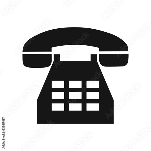 Telephone Flat Icon