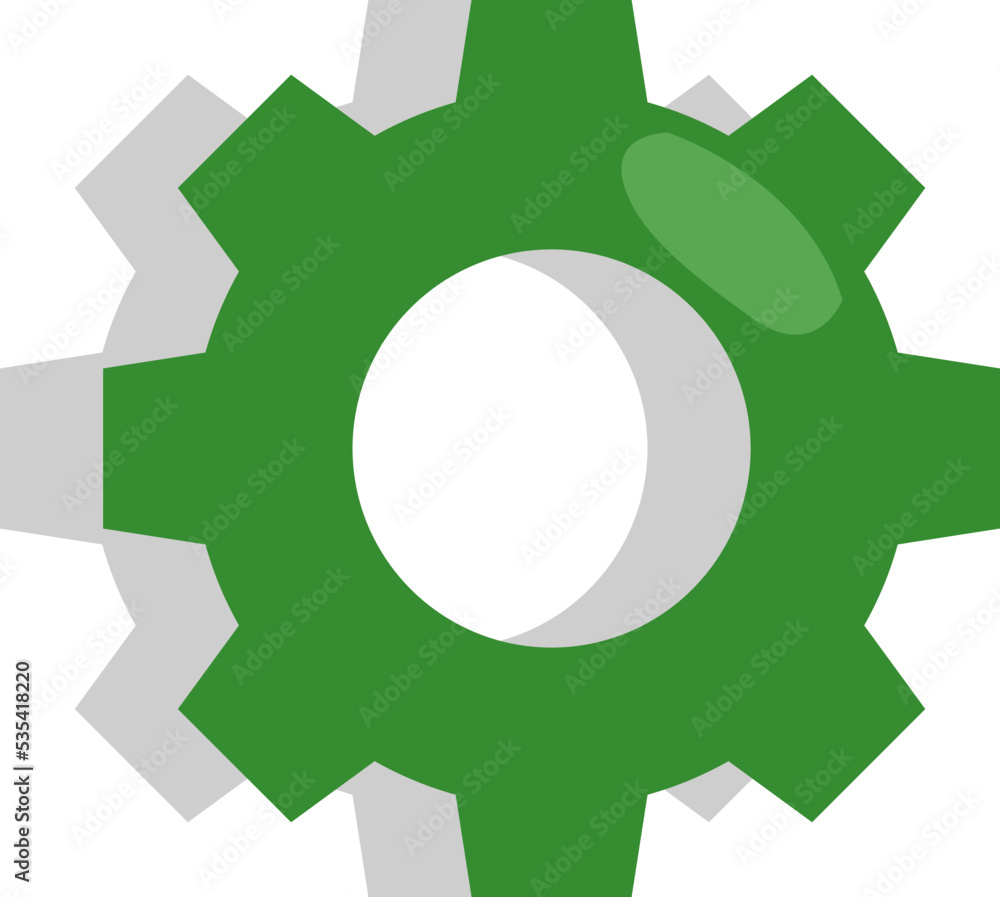 Business gear, illustration, vector on a white background. Business gear, illustration, vector on a white background.