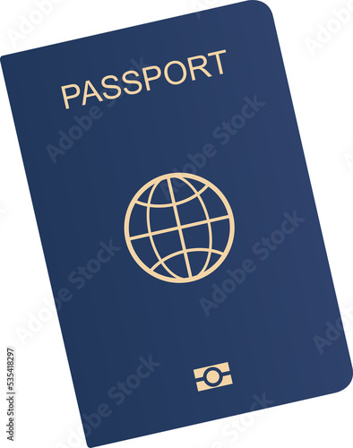 Passport and boarding pass.