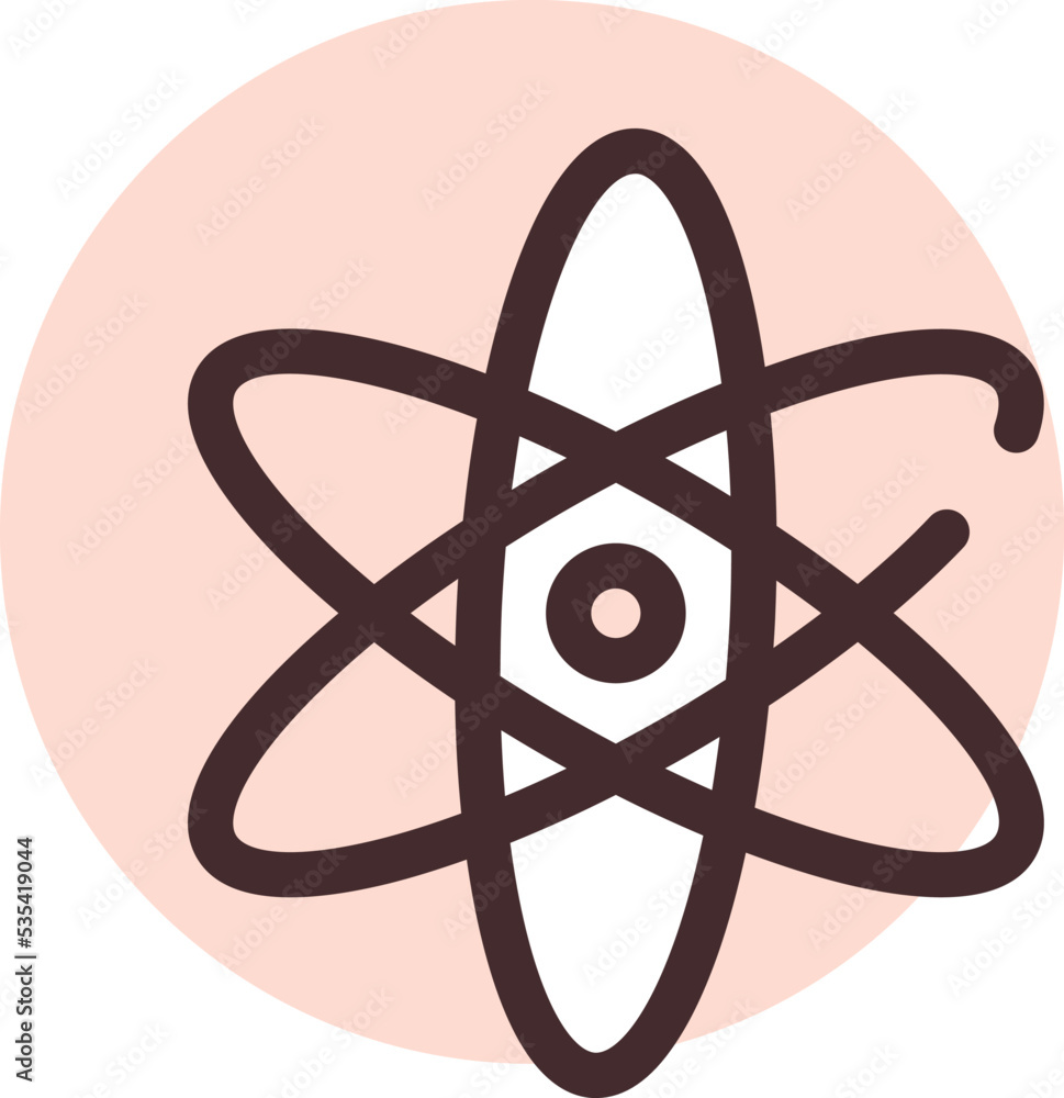 Physics education, illustration, vector on a white background. Physics education, illustration, vector on a white background.