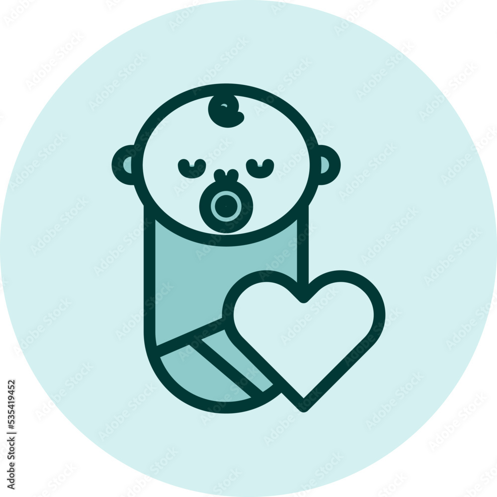 Baby care, illustration, vector on a white background. Baby care, illustration, vector on a white background.