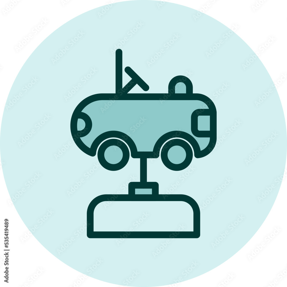 Little car entertament, illustration, vector on a white background. Little car entertament, illustration, vector on a white background.