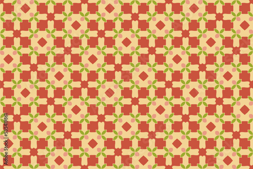 Geometric Christmas seamless pattern 
Patterns, backgrounds and wallpapers for your design. Textile ornament. vector illustration
