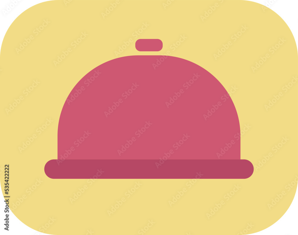 Travel lobby bell, illustration, vector on a white background. Travel lobby bell, illustration, vector on a white background.
