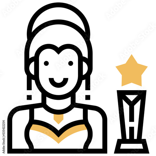 Actress icon