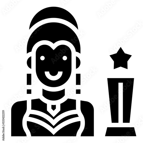 Actress icon