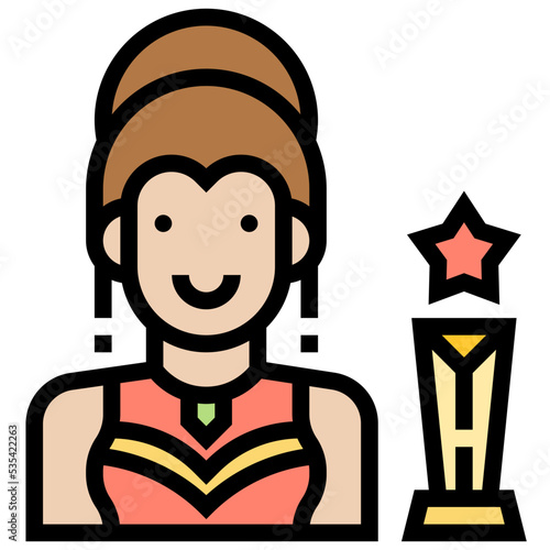 Actress icon