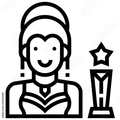 Actress icon