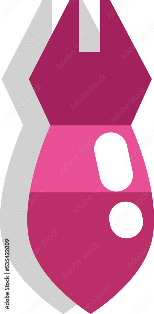 Art tool pen, illustration, vector on white background. Art tool pen, illustration, vector on white background.