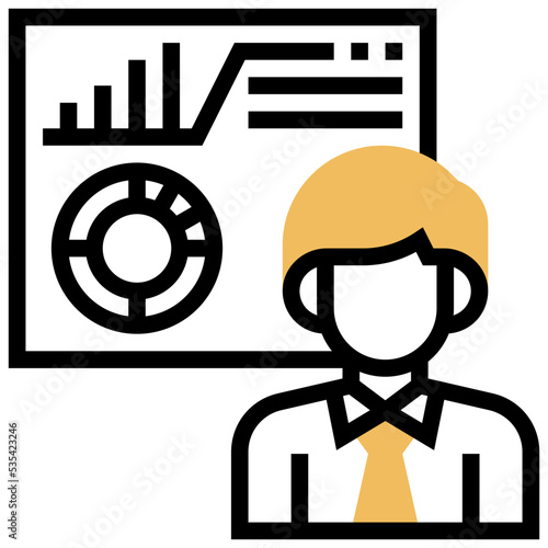 analysing icon