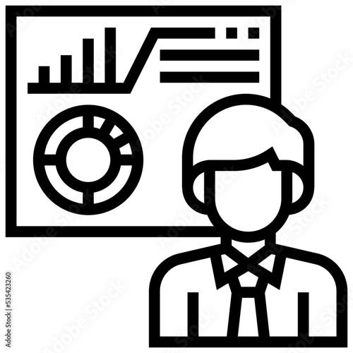 analysing icon