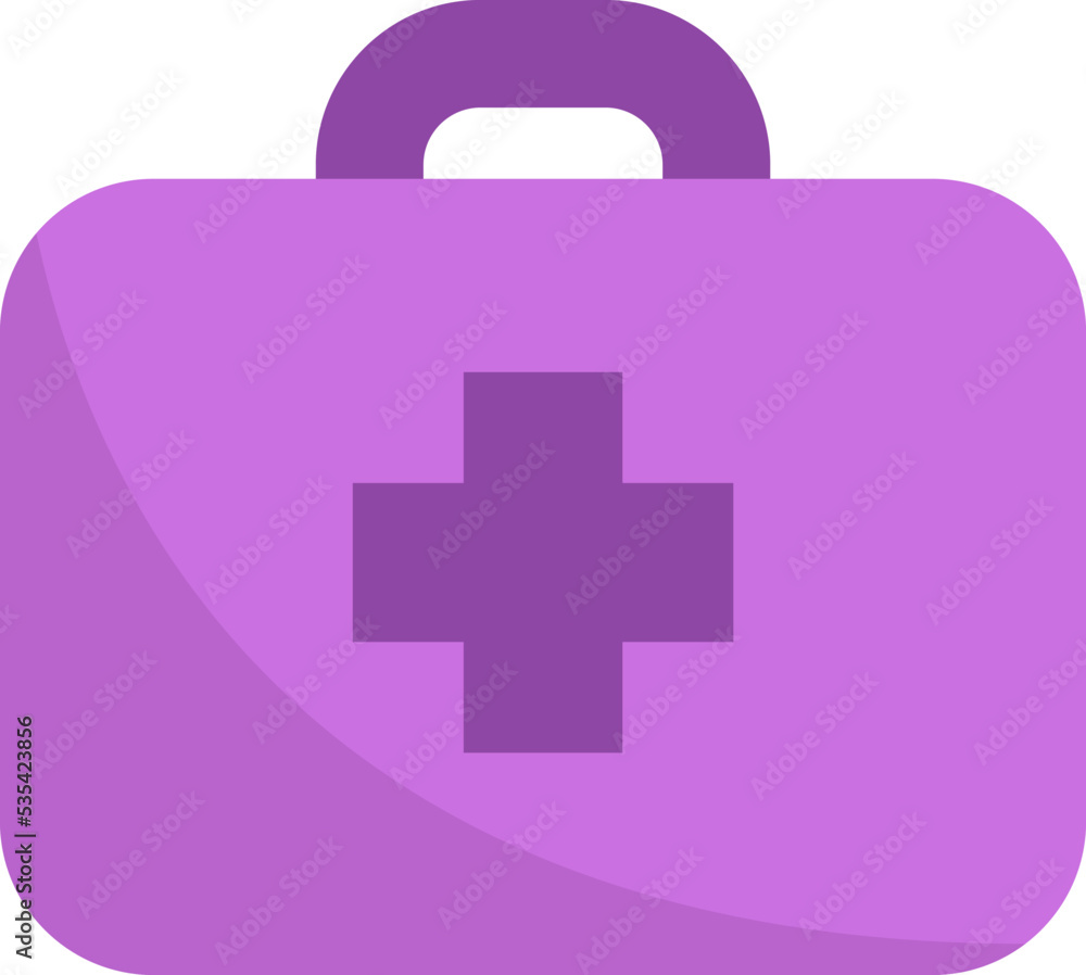 Covid first aid kit, illustration, vector on white background. Covid first aid kit, illustration, vector on white background.