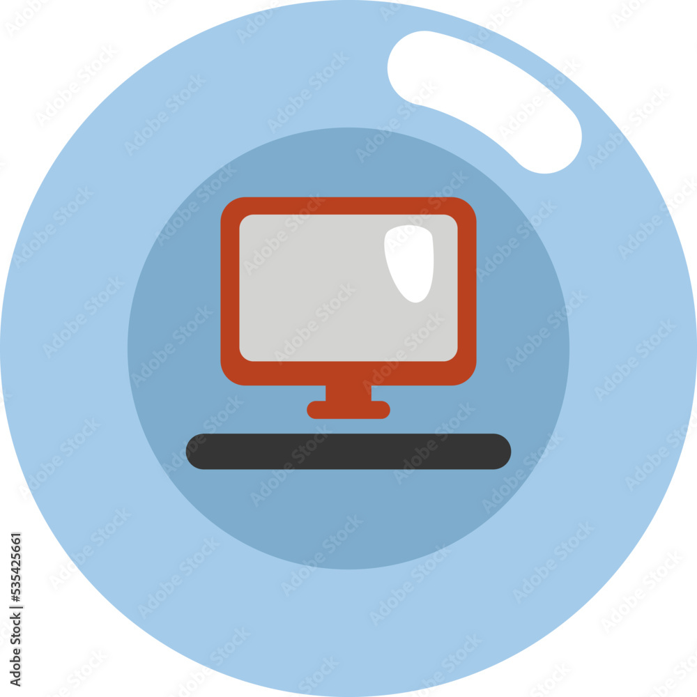 Hobby computers, illustration, vector on white background. Hobby computers, illustration, vector on white background.