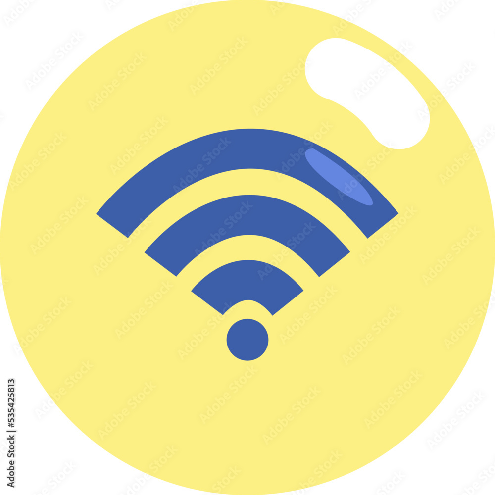 Hotel wifi, illustration, vector on white background. Hotel wifi, illustration, vector on white background.