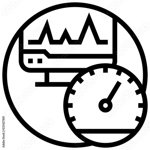 bandwidth icon