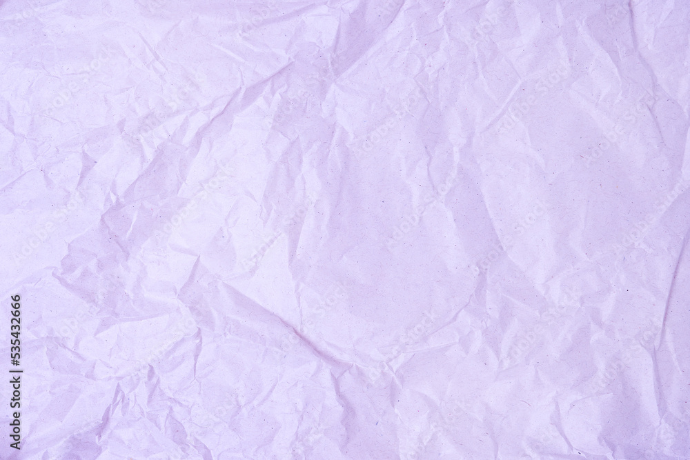 Crumpled white paper texture, place for text Crumpled white paper texture, place for text