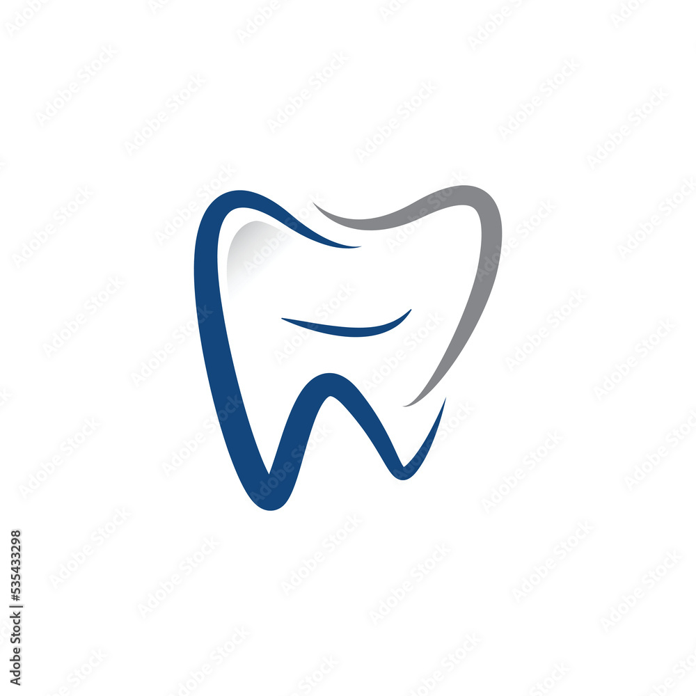 Detal logo design with smile. Dentist logo design Detal logo design with smile. Dentist logo design