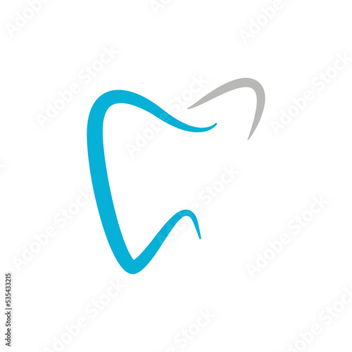 Detal logo design. Dentist logo design