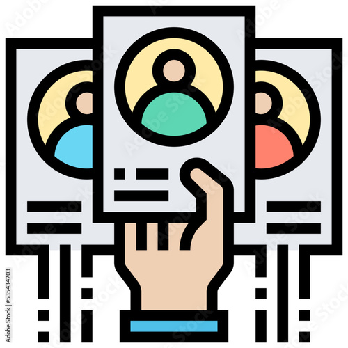 Candidate icon