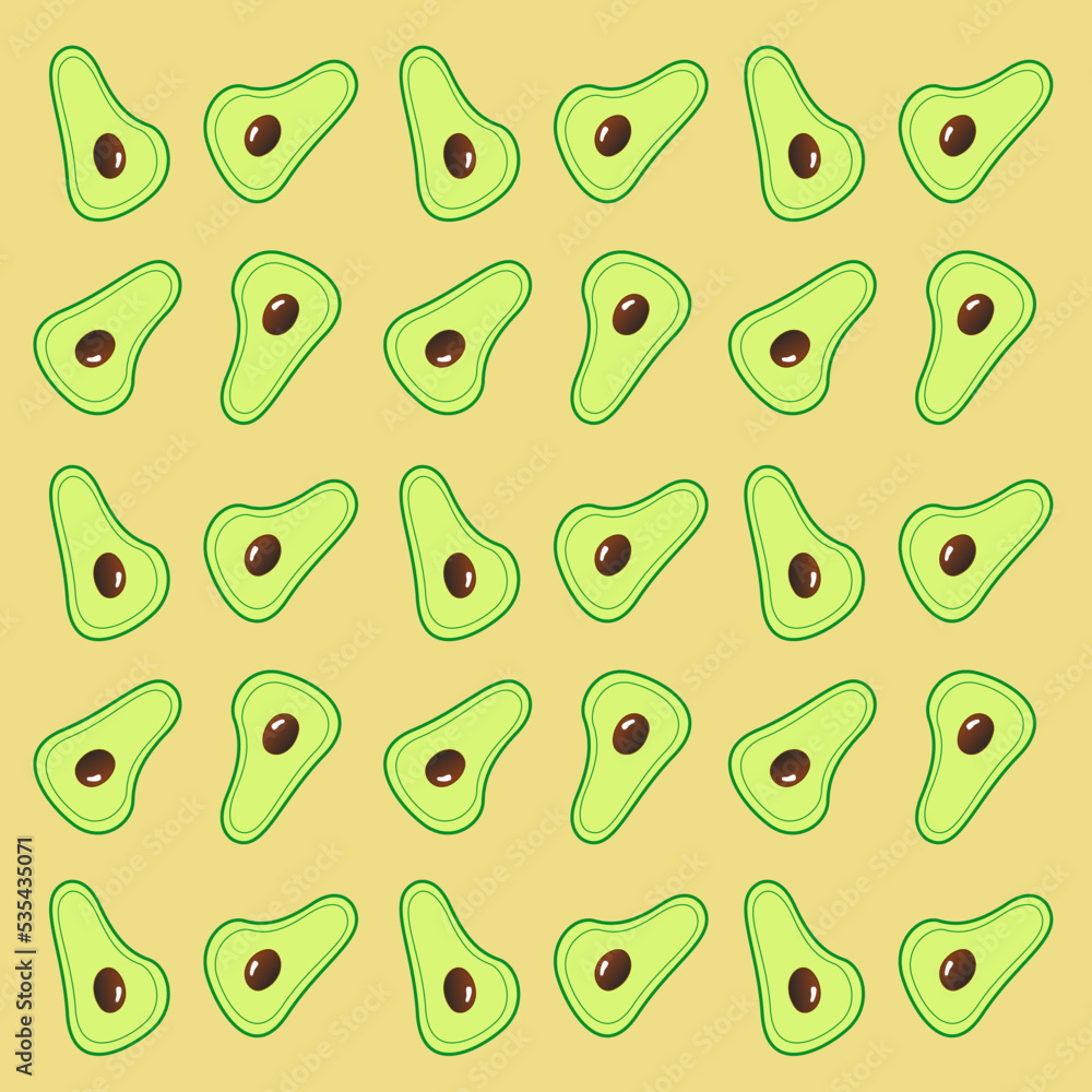 Green Avocado Pattern, Texture, Background Green Avocado Pattern, Texture, Background