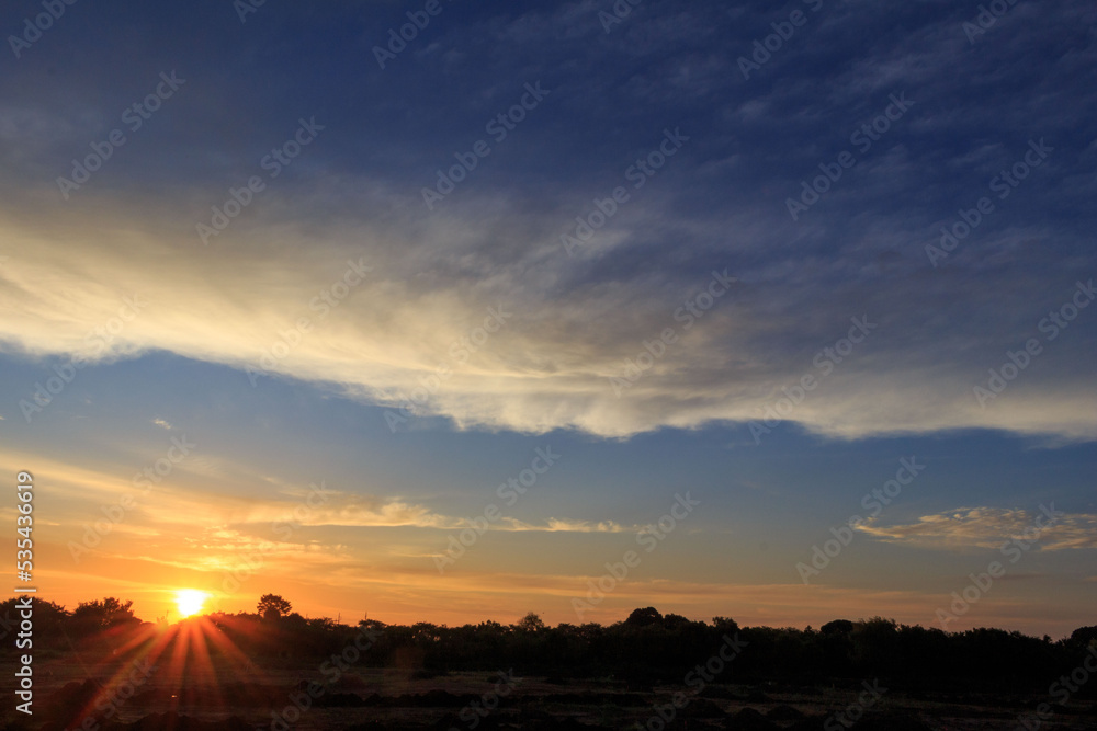 Fototapeta premium 朝焼け