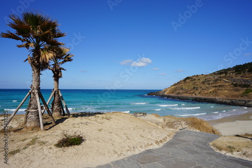 fascinating seaside walkway and island