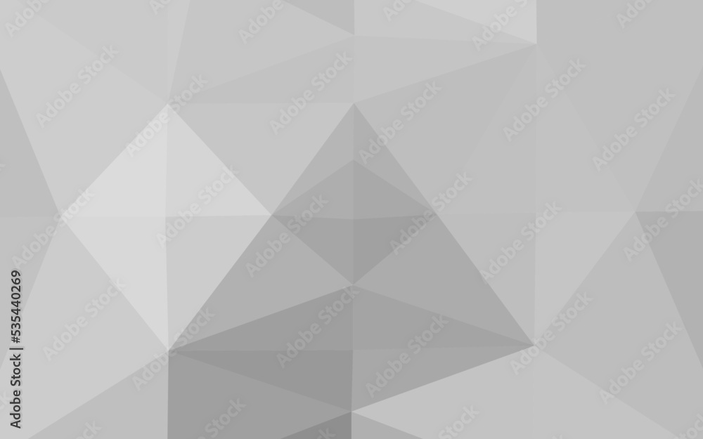 Light Silver, Gray vector abstract polygonal texture. Light Silver, Gray vector abstract polygonal texture.