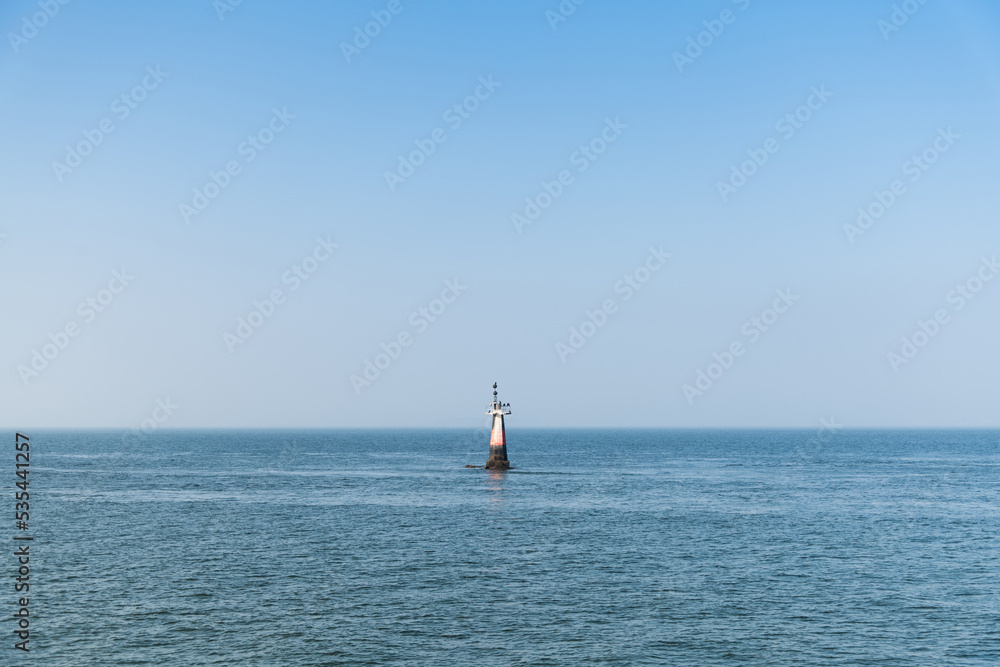 Lighthouse on the sea