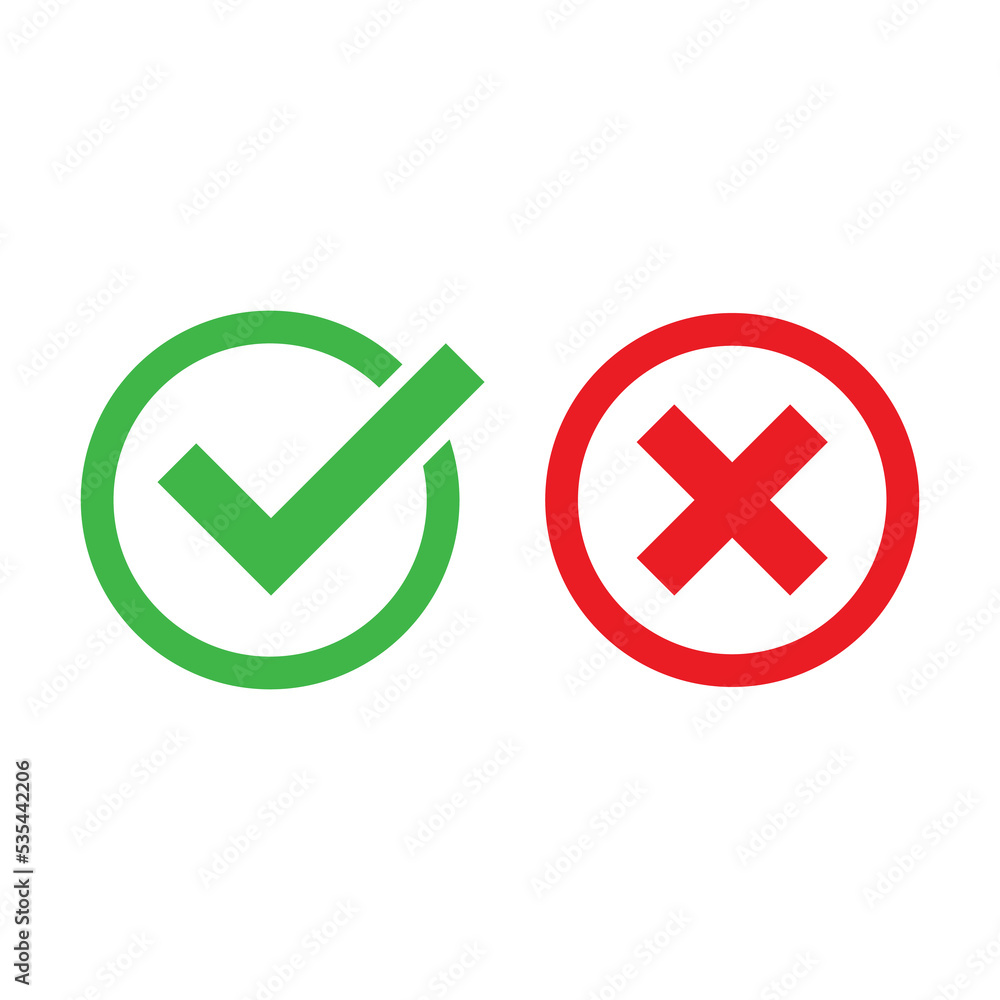 check mark icon vector design template in white background check mark icon vector design template in white background
