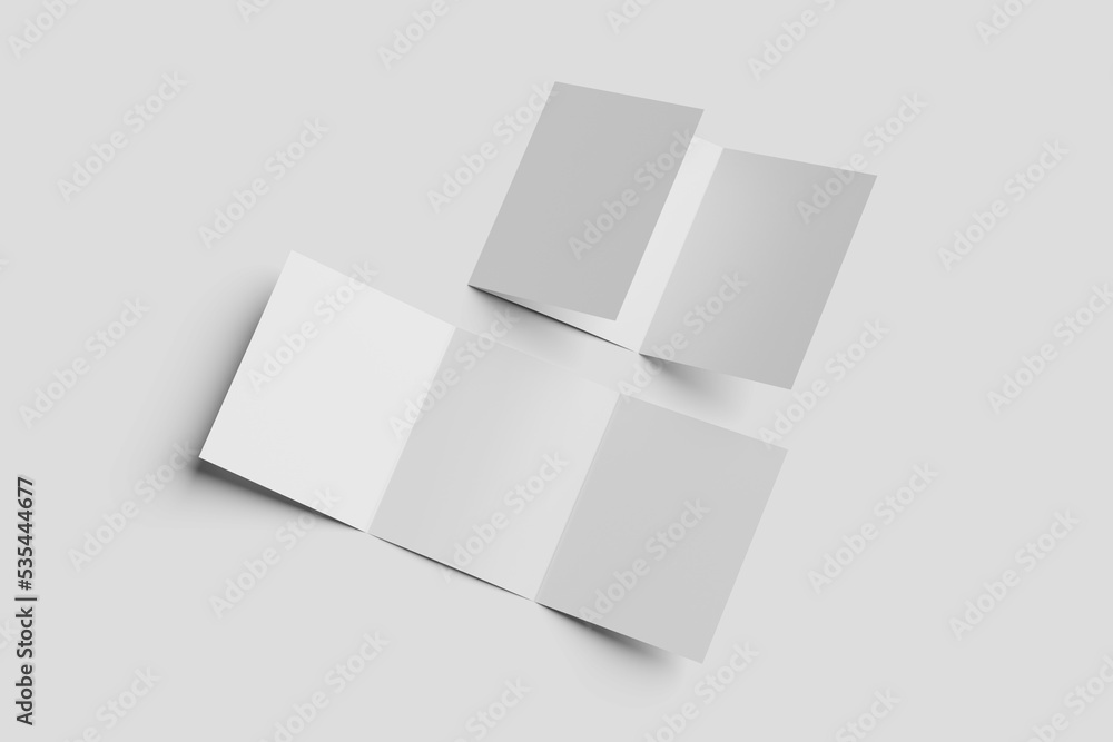 A5 TRIFOLD MOCKUP A5 TRIFOLD MOCKUP