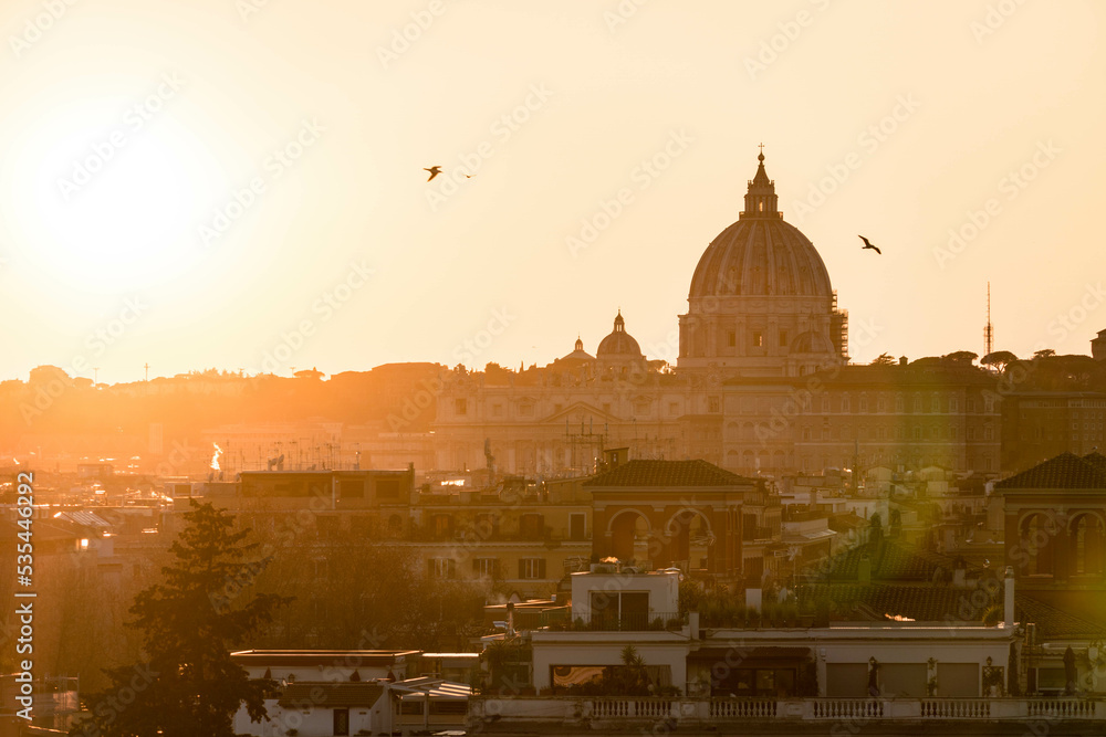 Obraz premium Golden hour in Rome
