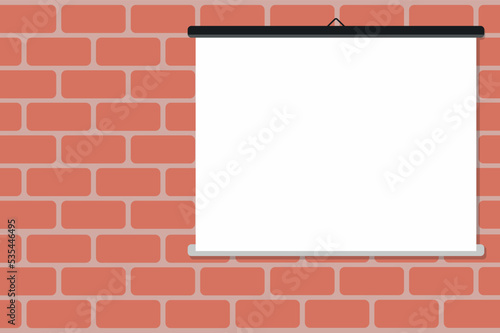 Wallpaper Mural Red brick walls isolated background to fill. Space for copywriting. Stone wall patterns. Torontodigital.ca
