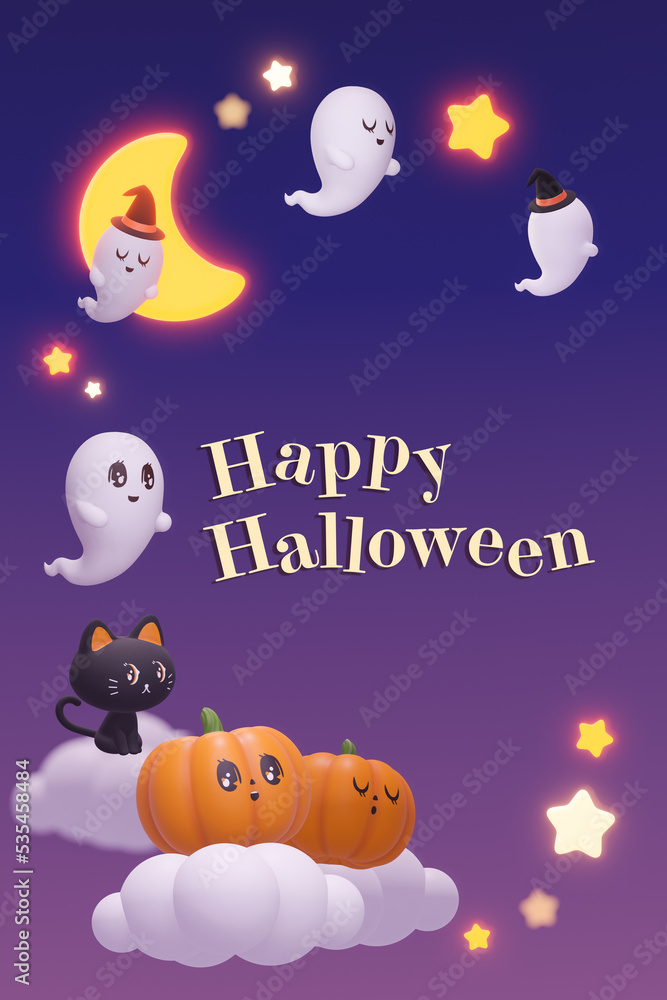 HALLOWEEN_3840×5740_F_ハロウィン_夜