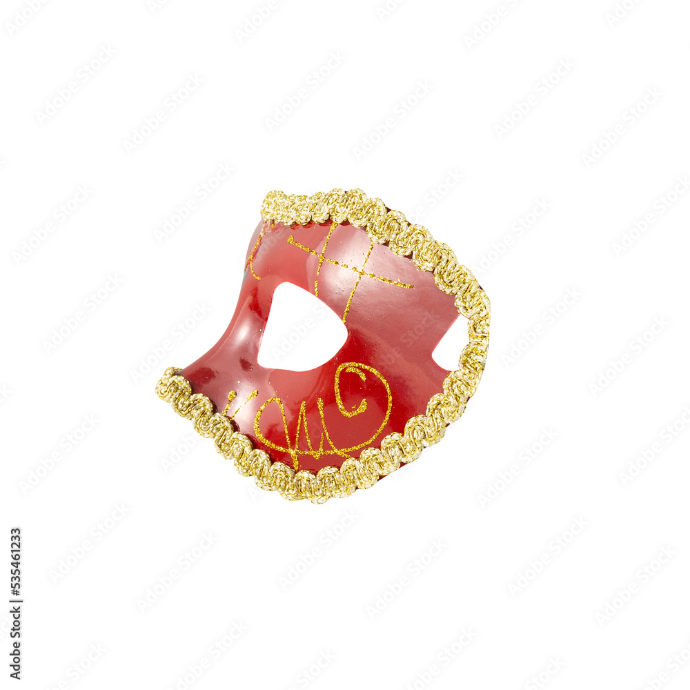 Naklejka premium Fantasy mask cutout, Png file.