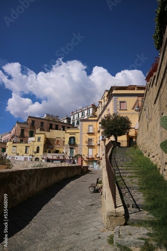 The old city of Naples, Italy. photo